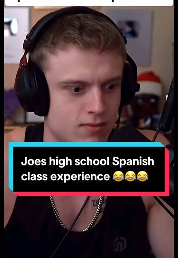 Joe’s high school Spanish class experience 😂😂😂 #joebartolozzi #funny #highschool #spanish #rant (ts is universal atp)