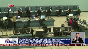31K views · 355 reactions | Aminado ang CAAP na mas mababa ang sahod ng air traffic controller sa Pilipinas kumpara sa mga counterpart nila sa ibang bansa. Ito anila ang dahilan kung bakit marami sa kanila ang nahihikayat magtrabaho sa ibang bansa. BASAHIN ang kaugnay na ulat: https://news.abs-cbn.com/video/news/01/10/23/caap-preps-for-hearings-over-air-transport-system-mess | TV Patrol | Facebook