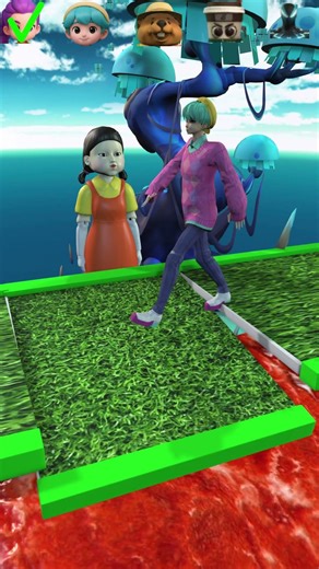 Doll Vs Kpop demon hunter and brainrot and scary teacher and spiderman #brainrot #funny