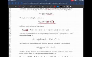 Beck - first-order methods 4.1-4.3