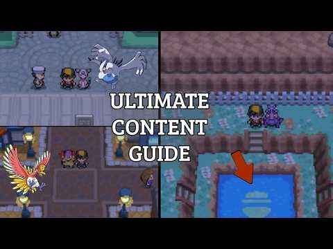The ULTIMATE HeartGold & SoulSilver Hidden Content Guide | *COMPILATION*