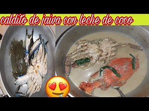 como preparar jaiva con leche de coco 🤪