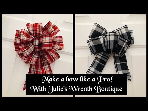 Bow Making, Easy Bows, Facebook Live Replay
