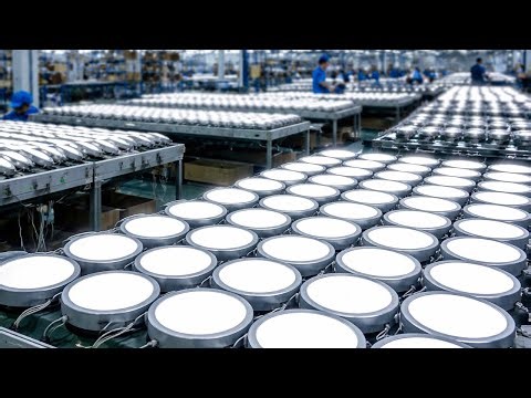 How LED Lights Are Manufactured In Factory-Complete LED Bulb Production Process From Start To Finish