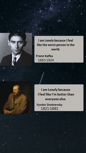 Franz Kafka and Fyodor Dostoevsky about themselves #franzkafka #fyodordostoyevsky #shorts
