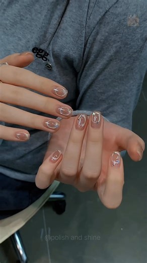 Dazzling Magnetic Silver Nail Art Tutorial: Transform Your Nails with StunningShine💅✨#magneticnails