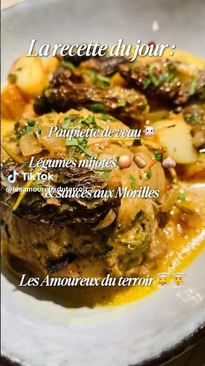🍽️ Paupiette de veau façon terroir Une recette réconfortante comme on les aime 🤍 Paupiette de ve