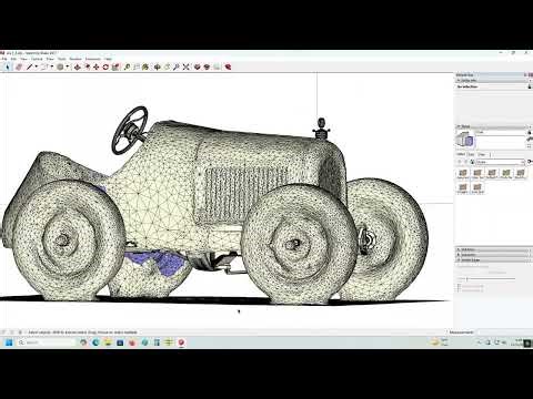 3D Model of the June Bug Ford Model T Midget Racer