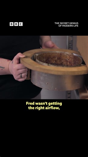 Who knew cigarettes would play a role in inventing the first air fryer. 🚬 #TheSecretGeniusOfModernLife #HannahFry #MordernTechnology #STEM #Demo #Inventor #FredVanDerWeij #AirFryer #Science We learn about the history of Fred van der Weij's invention, the air fryer, and how it almost tore his family apart. We even get to see the first one! | BBC One