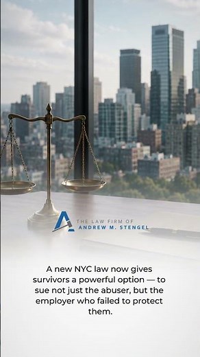 The NYC GMVA: Suing Your Abuser's Employer