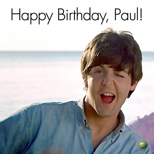 Happy Birthday, Paul! Paul McCartney #PaulMcCartney80 | The Beatles