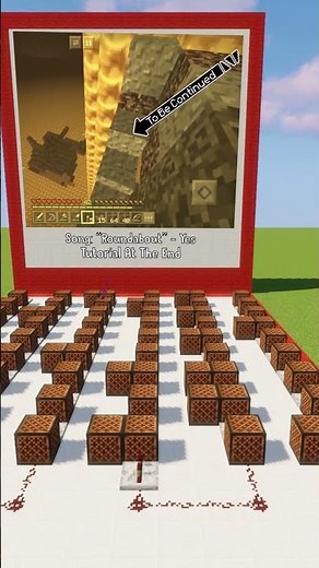 "Roundabout" - Yes (To Be Continued Meme) Minecraft Note Blocks Tutorial