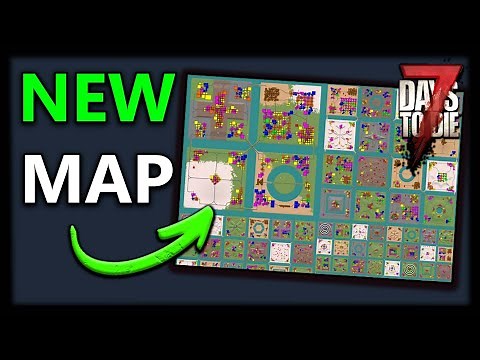 Brand NEW CUSTOM Map in 7 Days to Die! + Download