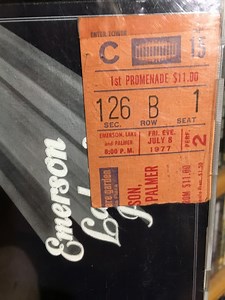 Jul 08, 1977: Emerson, Lake & Palmer at Madison Square Garden New York, New York, United States | Concert Archives