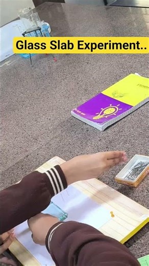 Class X | Science| Glass Slab Experiment| Interesting| Fun