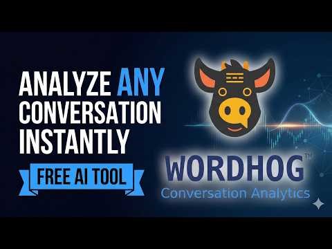 Free AI Conversation Analytics | Wordhog Demo
