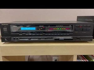 Technics SA-290 Receiver Demo - 1986, 50WPC