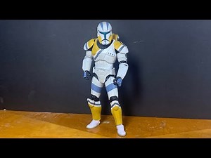 Painting Tutorial - Star Wars: The Black Series 1/12 Custom Clone Commando