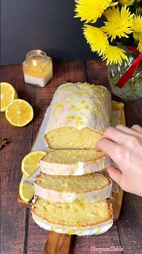 Lemon Pound Cake🍋 #lemoncake #poundcake #baking #lemonpoundcake