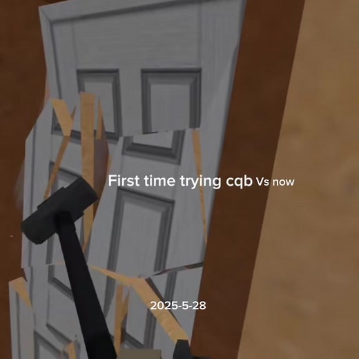 First time doing cqb vs now #tacticalassaultvr #tacticalassault #vr #cqb #military