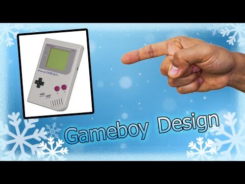 Onshape 10 -- Gameboy Design