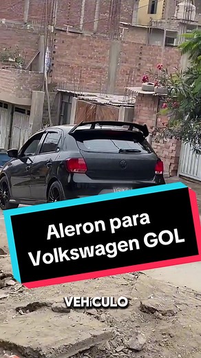 Alerón Deportivo Volkswagen Gol - Fibra de Vidrio - Tuning