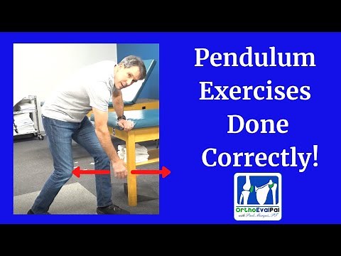 Pendulum Exercises Done Correctly!