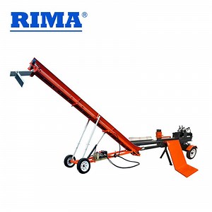 [Hot Item] Rima 10m Petrol Hydraulic Chain Log Conveyor