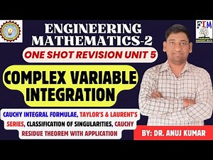 ONE SHOT REVISION ENGINEERING MATHEMATICS-2 | BAS203 | COMPLEX VARIABLE INTEGRATION ONE SHOT