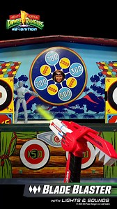 Blade Blaster target practice. #PowerRangers #Poll #Reignition #Putties #Challenge | Power Rangers