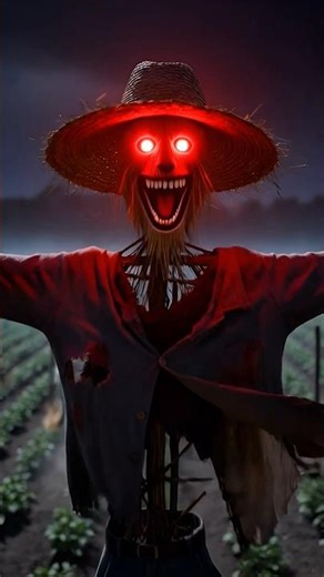 Haunted Scarecrow Mystery 😱😂 | Creepy Funny Jungle Story With Shocking Ending!”