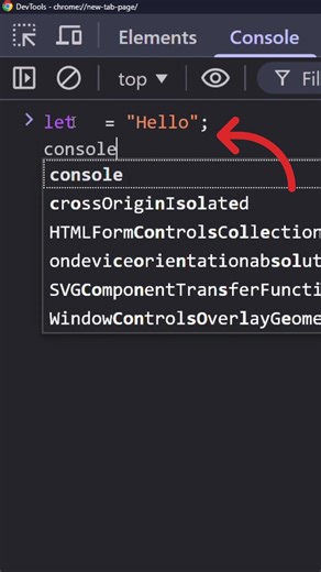 You can hide variables in JavaScript 😭 #javascript #shorts
