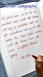 Cursive Handwriting improving