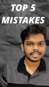 Python Beginners! Avoid These 5 Mistakes 🚨 #Shorts