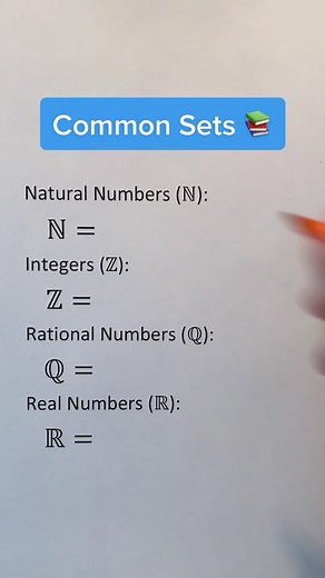 Exploring Common Sets in Mathematics for Education and Learning