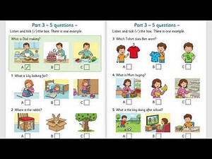 Pre A1 Starters - Listening Sample Test 4 (with Answers and Transcript)