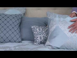 Belvedere Row 6 Piece Comforter Set on QVC