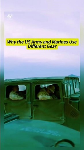 Why the US Army and Marines Use Different Gears #usarmy #military #usairforce #usarmedforces #shorts