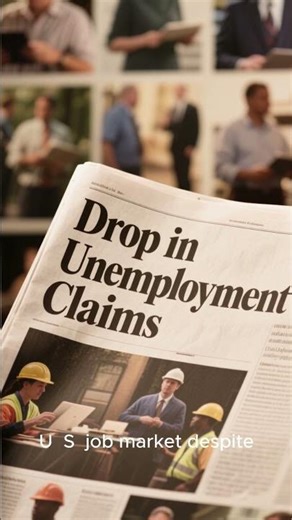 U.S. Weekly Jobless Claims Fall to Lowest in 3+ Years — Unexpected Boost for Economy 🇺🇸✅**