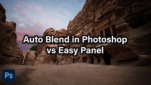 Auto-Blend in Photoshop vs Easy Panel - Shutter...Evolve