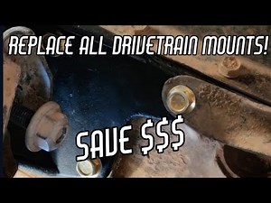 How to change your engine and transmission mounts on a 1994-2001 Dodge Ram