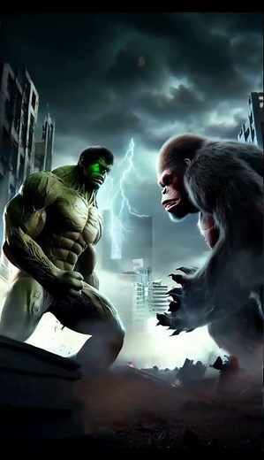 Hulk vs King Kong: Epic Battle | Marvel vs King Kong Showdown