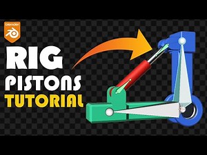 Blender: Rig Pistons EASILY | Beginners Tutorial