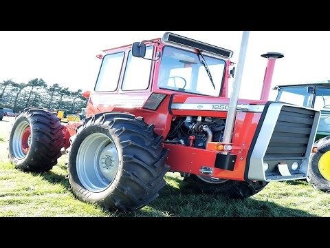 1979-82 Massey Ferguson 1250 4WD Articulated Tractor at the 2024 Wheat and Wheels Rally