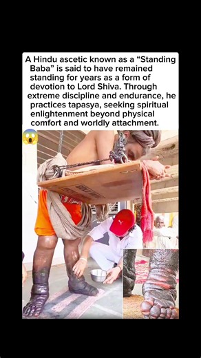 The Ascetic Who Chose to Stand for Devotion #viral #history #story #youtubeshorts