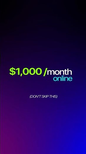 Earn $1,000/Month Online Using Al (Beginner Friendly)