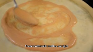 buttermilk waffle recipe