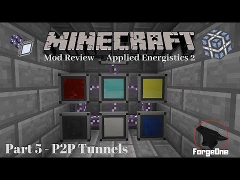 Minecraft Mod Review - Applied Energistics 2 - P2P Tunnels - Part 5