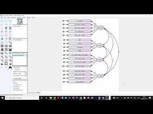 5 confirmatory factor analysis AMOS