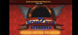 Sonic.exe Restored Phych Engine Port Mod for Friday Night Funkin' | FNF Mods